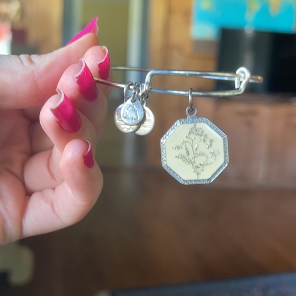 Set of 3 Alex & ani bracelets silver lock eternal - Picture 6 of 6